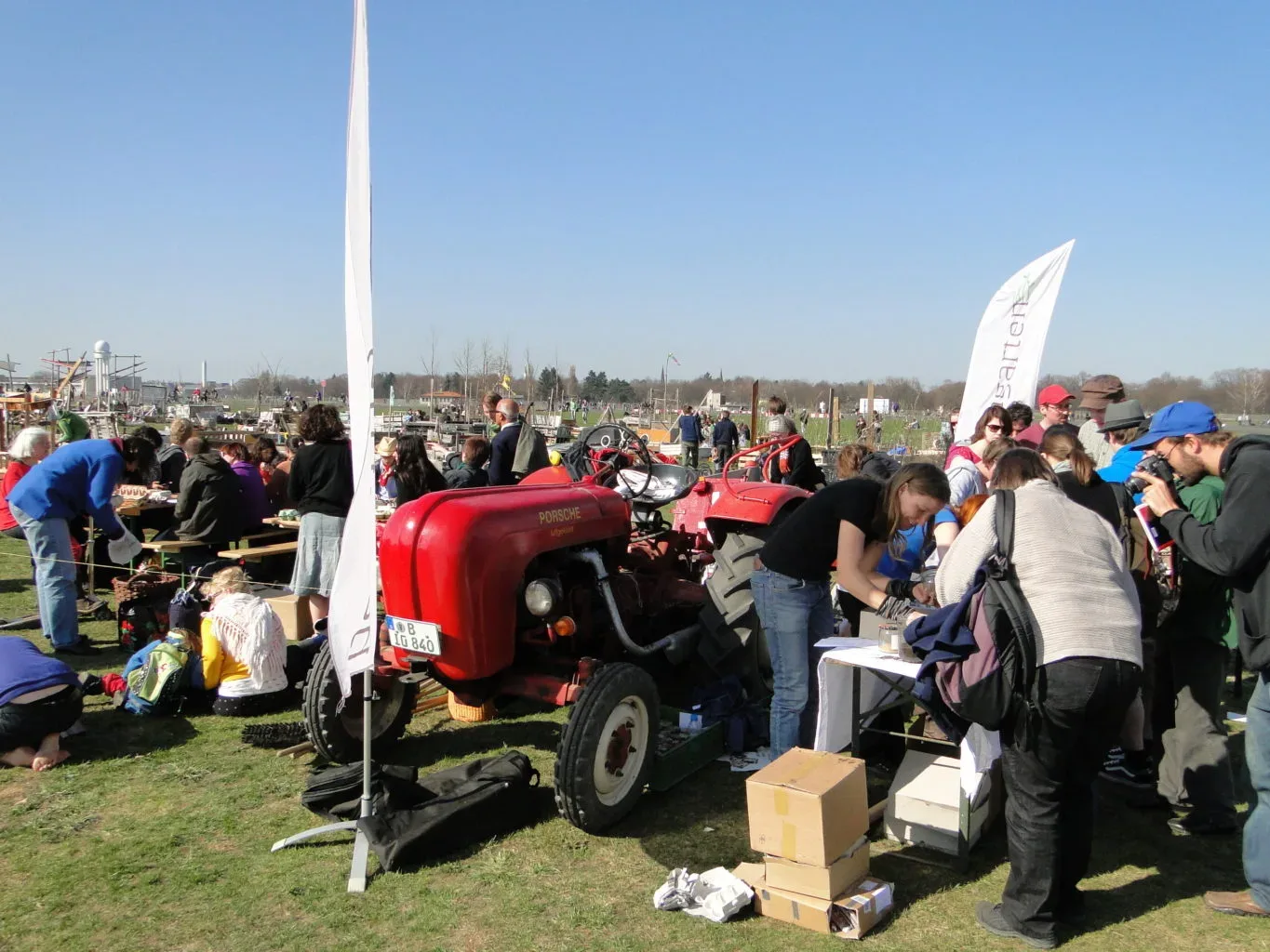 Workshop auf dem Tempelhofer Feld