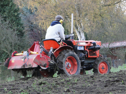 Havelmaten Traktor Ackerbau Herbst